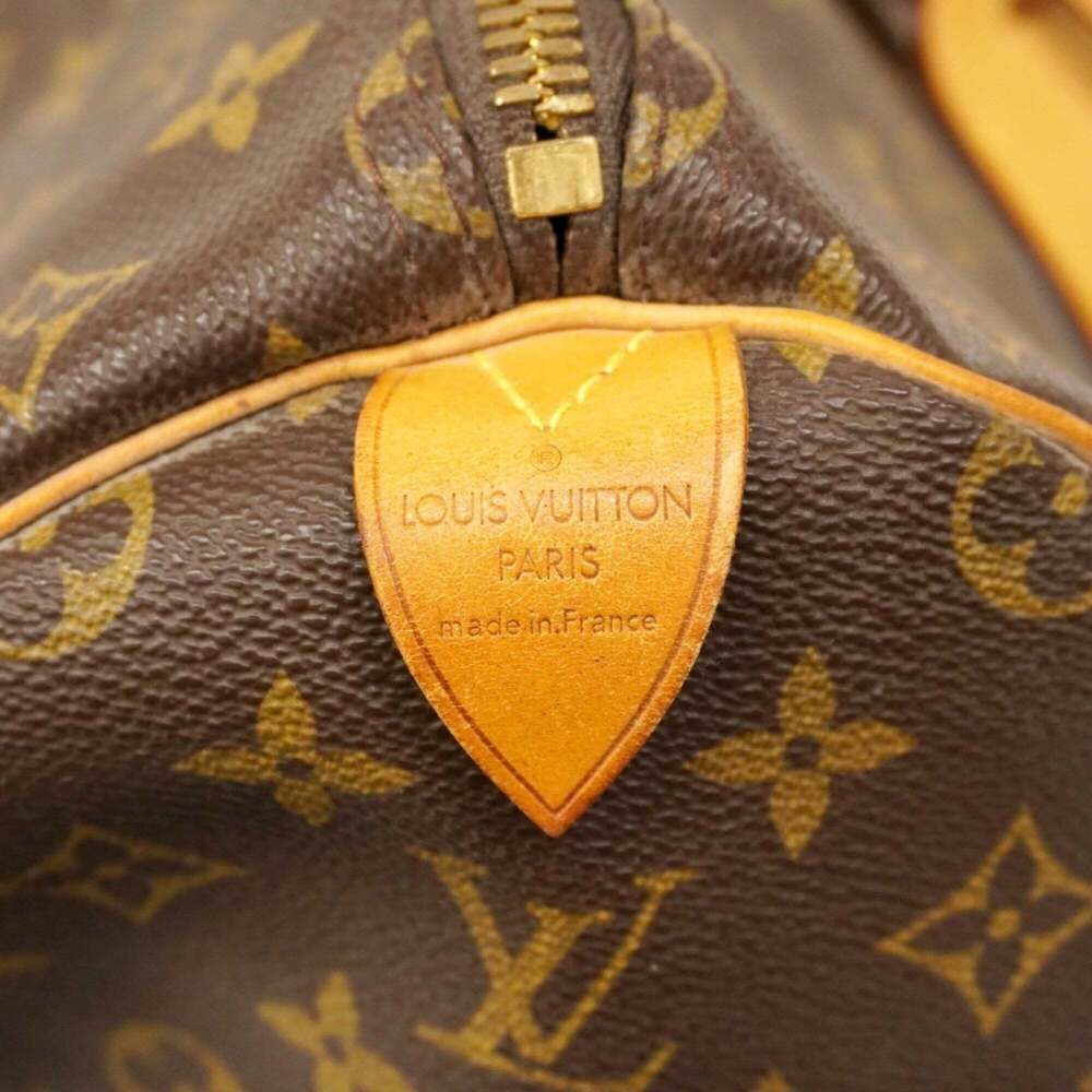 LOUIS VUITTON Brown Monogram Keepall 50 Boston Bag - Picture 5 of 14